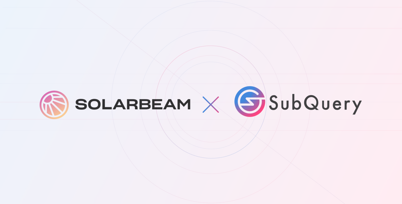 Solarbeam присоединяется к SubQuery в качестве стратегического партнера
