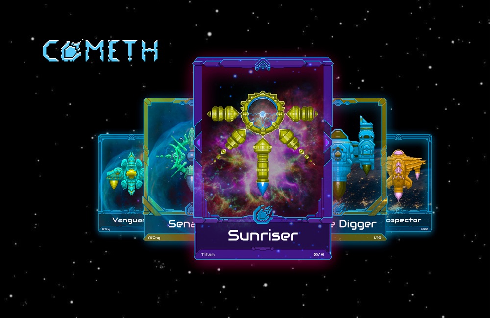 Blind Box NFT с космическими кораблями для игры Cometh выйдут сегодня