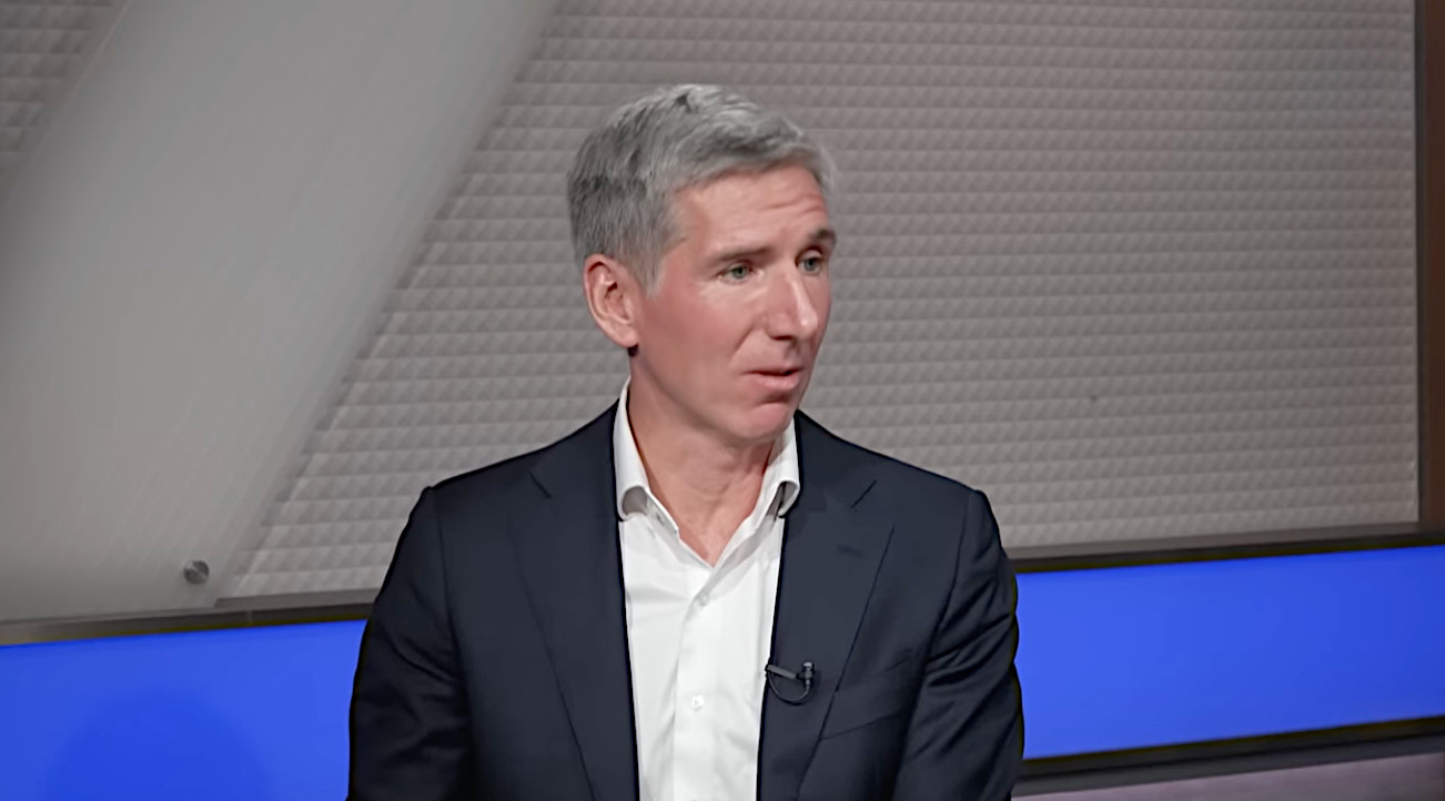 Главный инвестиционный директор Bitwise Мэтт Хоуган в эфире CNBC. Источник: CNBC