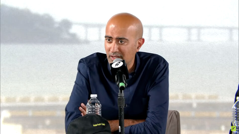 Шив Верма из Robinhood выступает на конференции по итогам третьего квартала компании. Источник: YouTube Шив Верма из Robinhood выступает на конференции по итогам третьего квартала компании. Источник: YouTube