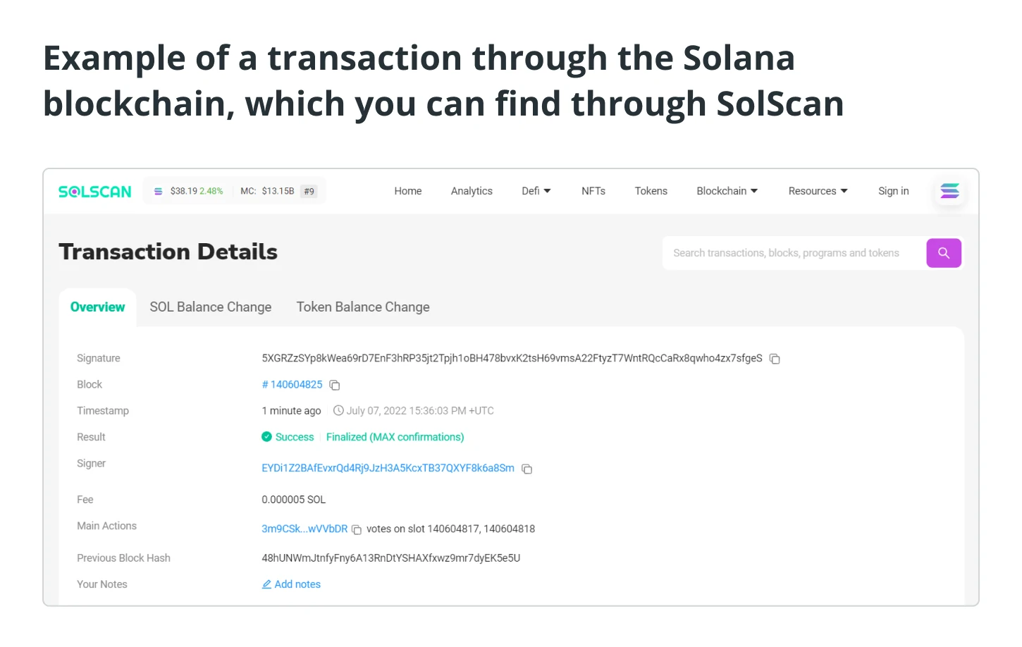 Что такое SolScan и как им пользоваться?