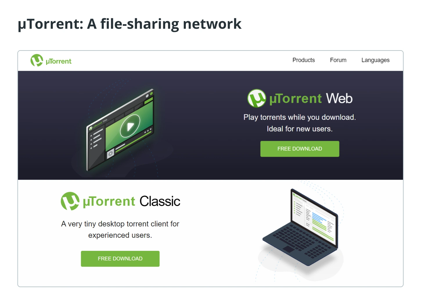 Utorrent web. NFT Маркет