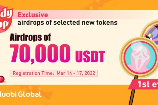 Huobi Global запускает CandyDrop и предоставит трейдерам шанс выиграть эйрдропы токенов