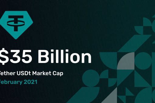 Общая рыночная стоимость USDT превысила 35 миллиардов долларов США