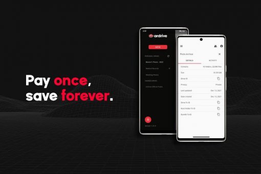 ArDrive Mobile выходит в Google Play Store, предлагая децентрализованное хранилище данных на устройства Android