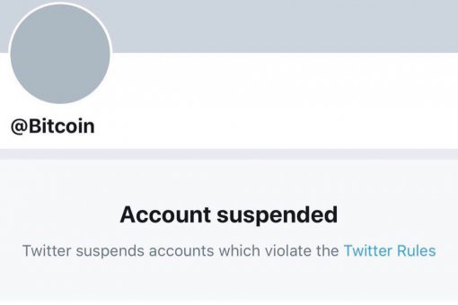 Скандальный аккаунт @Bitcoin в Twitter снова заблокирован 