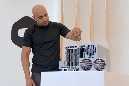 Proto Rig от Block был представлен в четверг на предприятии Core Scientific в Далтоне, штат Джорджия. Источник: Уилл Фоксли