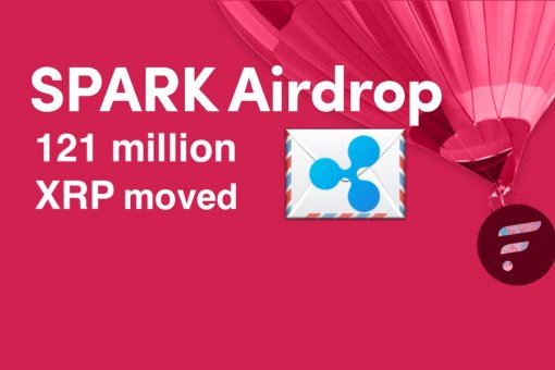 Ripple перемещает 121 миллион XRP на топовые биржи, поддержавшие раздачу SPARK