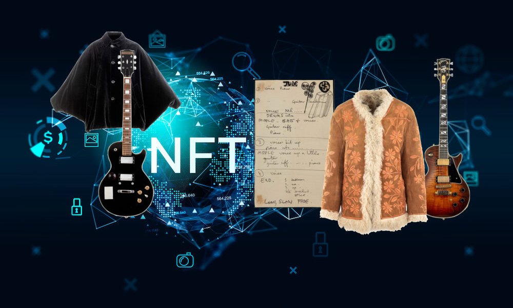 Коллекция редких произведений The Beatles и Джона Леннона будет продана с аукциона как NFT